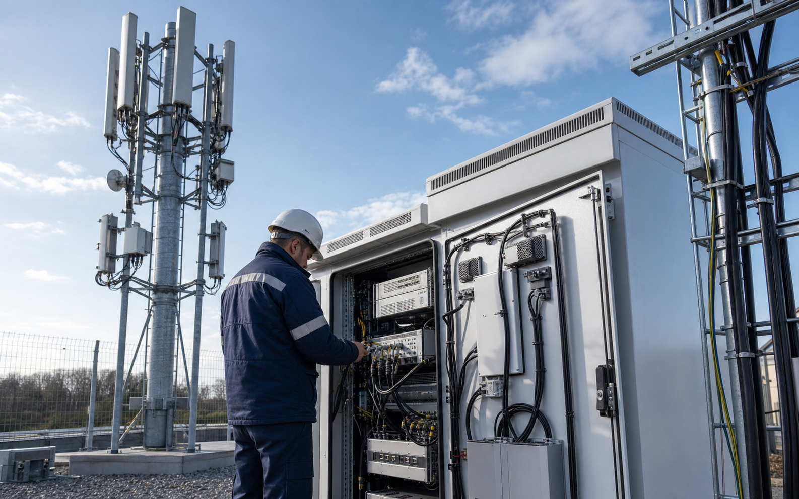 GSM base station installation reference