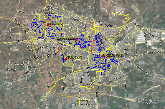 Turkcell West Region — GPON network coverage map